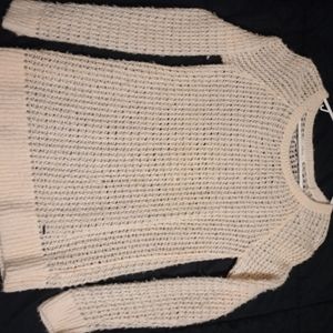 Abercrombie & Fitch cream sweater